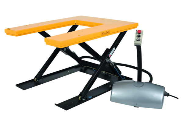 table elevatrice electrique en U